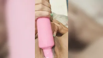 With my irresistible vibrator
