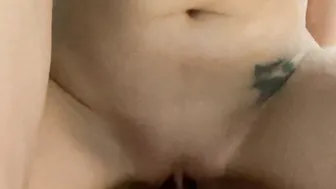 pov Hot riding her daddys huge dick. Cummed.