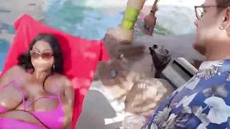 Sexy And Mean - (Carolina Sweets Maserati) - Pool Dildo - Brazzers