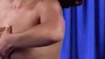GOLDENEYE - huge jugs black sexy strip dance