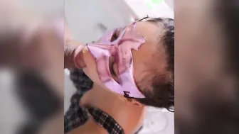 Colegiala follada y mamando verga para pasar su examen