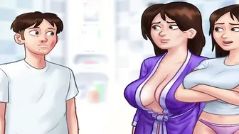 SummertimeSaga - Huge Penis Jerking Off and Shower Tape E2 # three