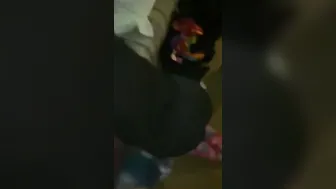Slender little bitch whimpers during hard anal