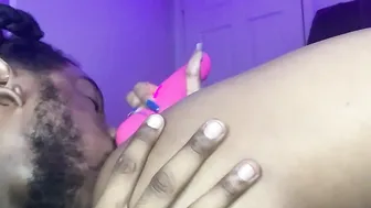 Eating Booty  Coochie With A Toy