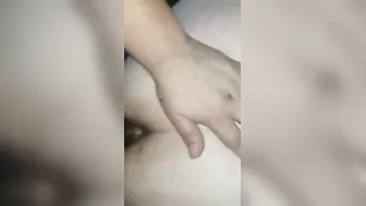 Anal cumshot