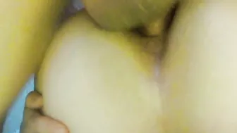 Amateur sexwife rough anal Cum into the butt Jizzed leaking from the butt