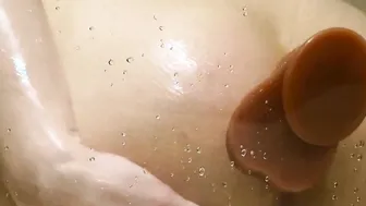 I love to relax my booty inside the morning. I end up with a squirt anally.
