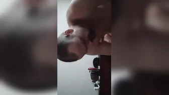 Soak soak bitch getting pounded rough into her butt