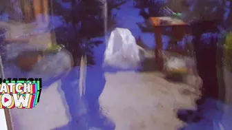 Freaky co-worker creampied after working