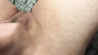 HerPOV Fem Dom Cum Feeding Him After Hand Job While Sitting On His Face As He’s Eating Her Vagina  Butt