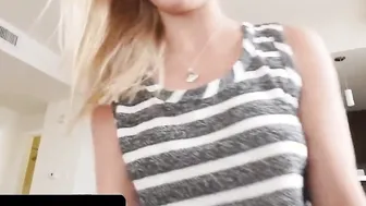 Sis Loves Me - Goddess Blonde With Puffy Jugs Teases