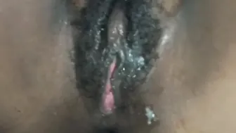 the cunt squirt into time
