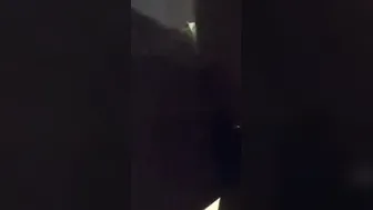 My Chubby Bimbo Pounded Wall Mount toy and squirt on her phone