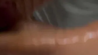 She wanted cum on her dry soles