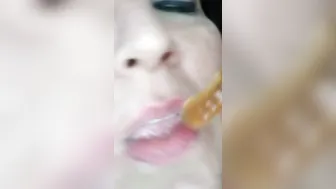 Shrinking Katelyn inside a Gummy VORE