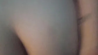 Husband giving backshots making me cream all over his bbc