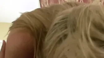 Blonde stepmom cannot have enough of my penis