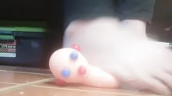 Pete loves being stepped on. Do you?