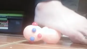 Pete loves being stepped on. Do you?