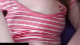 Dad Crush - Skinny 18 Blows Stepdads Huge Dick