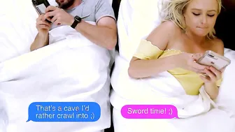 Bratty blonde fucks her lucky step-brother