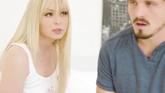 Family Hook Ups - Male Hung Caught His Babe Blonde Step-Sister Lilly Bell Masturbating