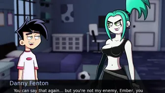 Danny Phantom Amity Park Part 45 Fucking Ember Ember McLain Teases Danny Fenton with Her Tight Fucking Ass in Amity Park