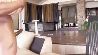 African and Gigantic - Phat Butt Krystal Jordan Has Her Vagina Slammed by a bbcs