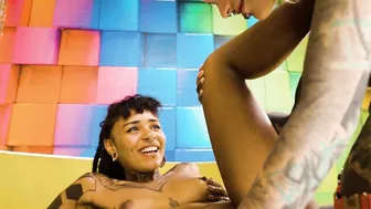 Dyke Strap-on SQUIRT fun - Anuskatzz passionated fucks + dominates tropical Bombshell. More: Z-filmz
