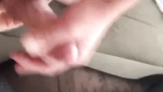 Jizz on legs nylon cum tights