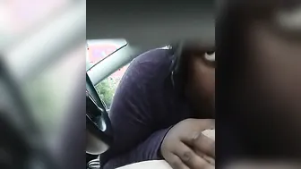African BBW street hooker vehicle head and CIM
