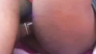 Ebony black whore outside outdoor FETISH sex