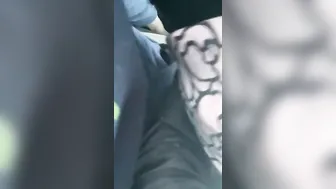 She sucking off my penis while white next door view us from window