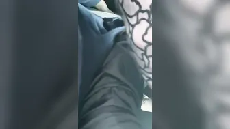 She sucking off my penis while white next door view us from window