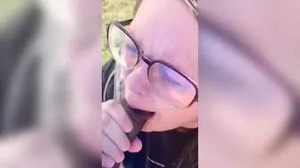 Oral Sex outdoors
