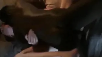First time with big black cock 