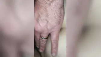 Fiances first time anal. She loves it