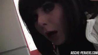 Anal Jizzed at the Shopping Mall