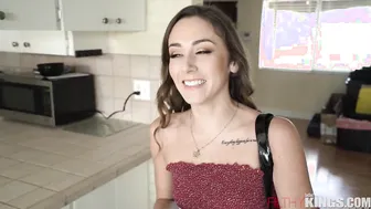 New Pornstatrlet Tries Out Huge Cock inside Dirty Casting