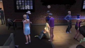 Outdoor Orgy Party - Teenagers Get Wild in Public