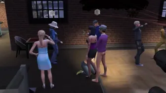 Outdoor Orgy Party - Teenagers Get Wild in Public