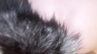 Rachel Reign with my Tail plug into my BUTT