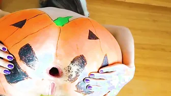 Doces ou Rolas duras halloween anal