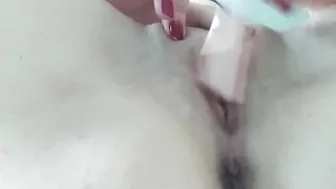 Adorable blonde 19 yo solo anal play