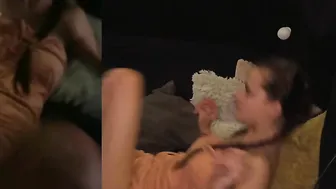 Stepdad - My fiances daughter was watching porn and smoking weed. I plowed this little Hoe rough 