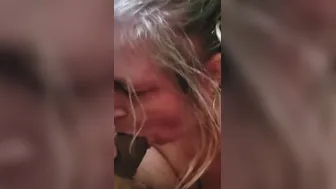 Blow job from ex-wife with cum shot