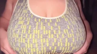 Slow Mo porn video – Slow motion titty drop