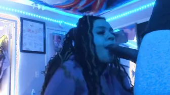 She suck did so damn perfect throat goat