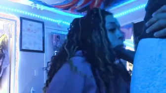 She suck did so damn perfect throat goat