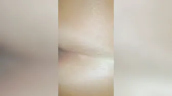 Cheating hispanic MILF w nice booty boned doggy and closeup jizzed